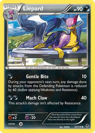 Liepard - 57/106 [XY - Phantom Forces] Reverse Holofoil