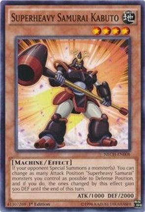 Superheavy Samurai Kabuto (Common / Short Print) [NECH-EN008] 1st Edition