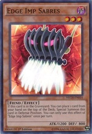 Edge Imp Sabres (Super Rare) [NECH-EN014] 1st Edition