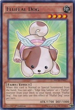 Fluffal Dog (Rare) [NECH-EN017] 1st Edition