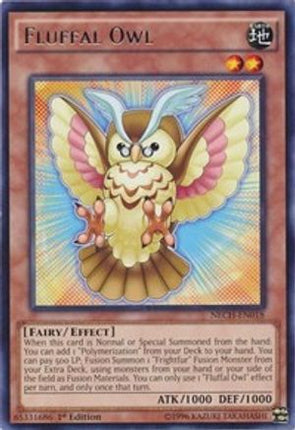 Fluffal Owl (Rare) [NECH-EN018] 1st Edition