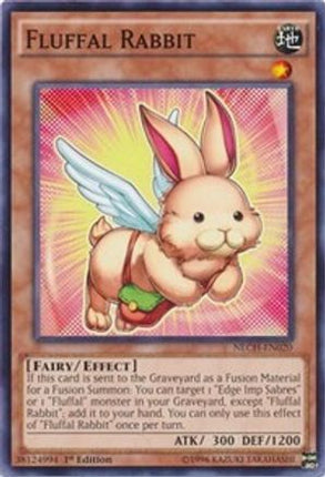 Fluffal Rabbit (Common / Short Print) [NECH-EN020] 1st Edition