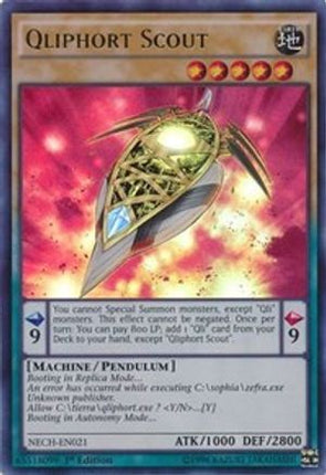 Qliphort Scout (Ultra Rare) [NECH-EN021] 1st Edition