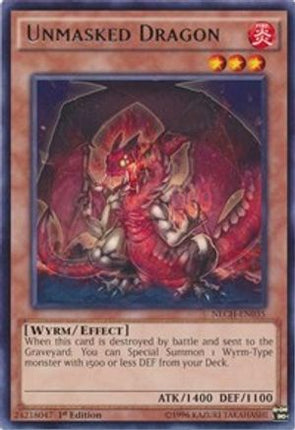 Unmasked Dragon (Rare) [NECH-EN035] Unlimited
