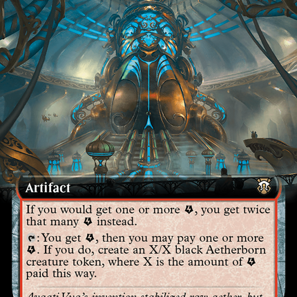 Aether Refinery (Extended Art) [Modern Horizons 3 Commander]