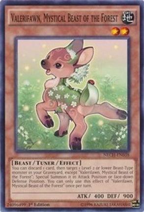 Valerifawn, Mystical Beast of the Forest (Common / Short Print) [NECH-EN038] 1st Edition