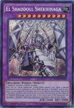 El Shaddoll Shekhinaga (Secret Rare) [NECH-EN049] 1st Edition