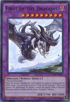 First of the Dragons (Super Rare) [NECH-EN050] Unlimited