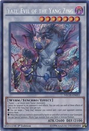 Yazi, Evil of the Yang Zing (Secret Rare) [NECH-EN051] 1st Edition