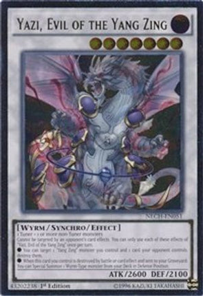 Yazi, Evil of the Yang Zing (UTR) (Ultimate Rare) [NECH-EN051] Unlimited