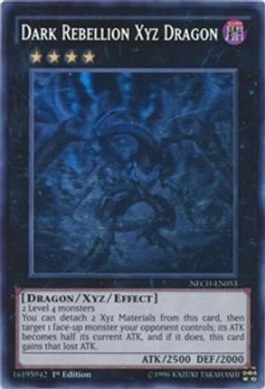 Dark Rebellion Xyz Dragon (Ghost Rare)  [NECH-EN053] Unlimited