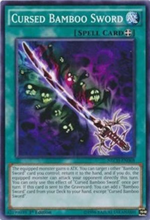 Cursed Bamboo Sword (Common / Short Print) [NECH-EN068] 1st Edition