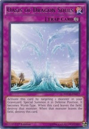 Oasis of Dragon Souls (Rare) [NECH-EN077] 1st Edition