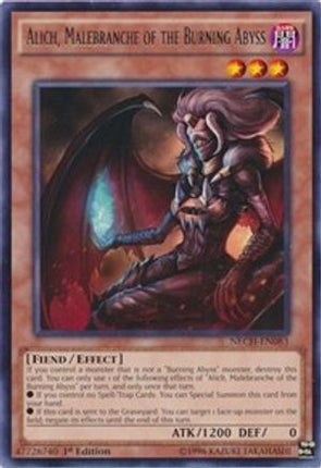 Alich, Malebranche of the Burning Abyss (Rare) [NECH-EN083] 1st Edition