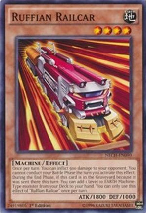 Ruffian Railcar (Common / Short Print) [NECH-EN090] 1st Edition