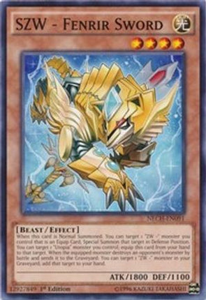 SZW - Fenrir Sword (Common / Short Print) [NECH-EN091] Unlimited