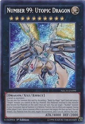 Number 99: Utopic Dragon (Secret Rare) [NECH-EN099] Unlimited