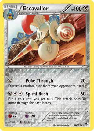 Escavalier - 64/106 [XY - Phantom Forces]