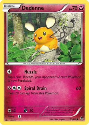 Dedenne - 70/106 [XY - Phantom Forces]