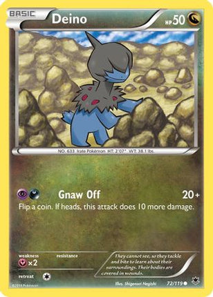 Deino - 72/106 [XY - Phantom Forces] Reverse Holofoil