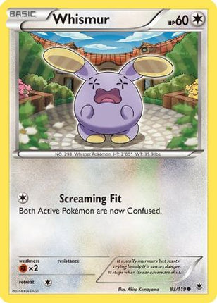 Whismur - 83/106 [XY - Phantom Forces]