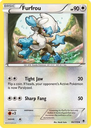 Furfrou - 90/106 [XY - Phantom Forces]
