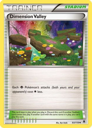 Dimension Valley - 93/106 [XY - Phantom Forces] Reverse Holofoil