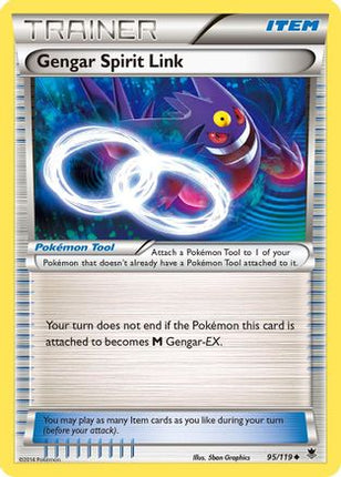 Gengar Spirit Link - 95/106 [XY - Phantom Forces] Reverse Holofoil