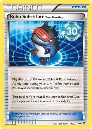 Robo Substitute - 102/106 [XY - Phantom Forces] Reverse Holofoil