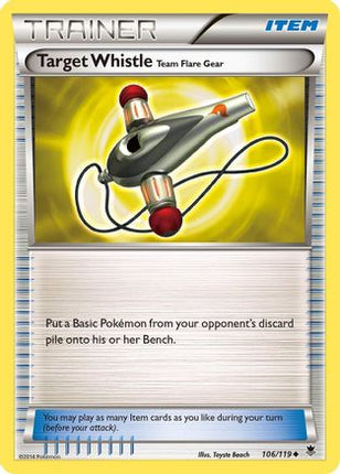 Target Whistle - 106/106 [XY - Phantom Forces]