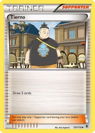 Tierno - 107/106 [XY - Phantom Forces] Reverse Holofoil