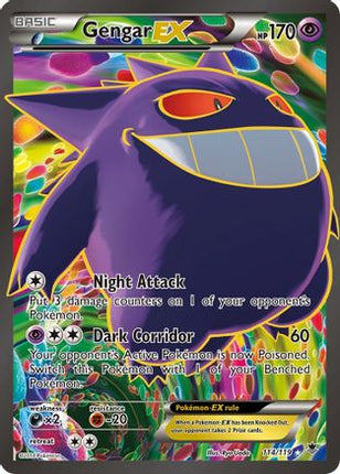 Gengar EX (114 Full Art) - 114/106 [XY - Phantom Forces] Holofoil
