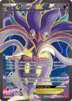 Malamar EX (115 Full Art) - 115/106 [XY - Phantom Forces] Holofoil
