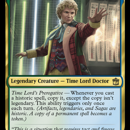 The Sixth Doctor [Doctor Who] Surge Foil