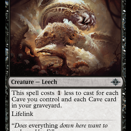 Gargantuan Leech [The Lost Caverns of Ixalan]