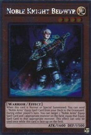 Noble Knight Bedwyr (Platinum Rare) [NKRT-EN002] Limited