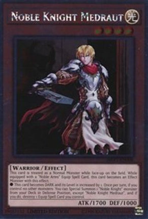 Noble Knight Medraut (Platinum Rare) [NKRT-EN006] Limited