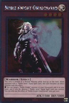 Noble Knight Gwalchavad (Platinum Rare) [NKRT-EN007] Limited