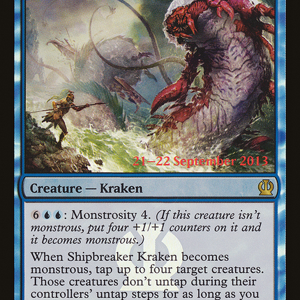 Shipbreaker Kraken [Theros Promos] Prerelease Foil