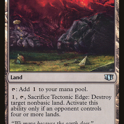 Tectonic Edge [Commander 2014]