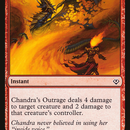 Chandra's Outrage [Archenemy: Nicol Bolas]