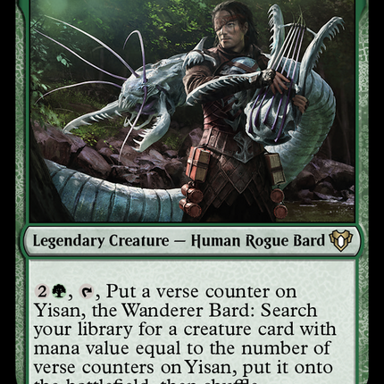 Yisan, the Wanderer Bard [Commander Masters]
