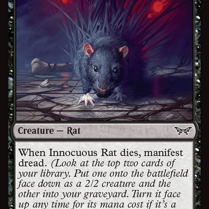 Innocuous Rat [Duskmourn: House of Horror] Foil