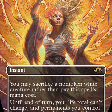 Flare of Fortitude (Borderless) [Modern Horizons 3] Foil