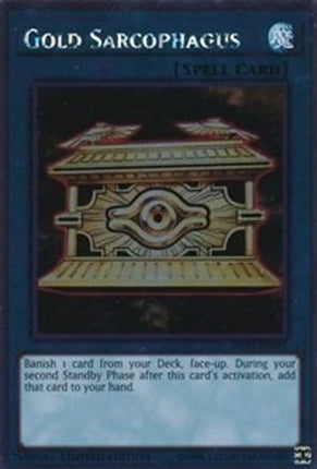 Gold Sarcophagus (Platinum Rare) [NKRT-EN041] Limited