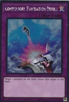 Compulsory Evacuation Device (Platinum Rare) [NKRT-EN044] Limited