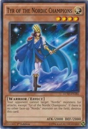 Tyr of the Nordic Champions (Common / Short Print) [LC5D-EN186] 1st Edition