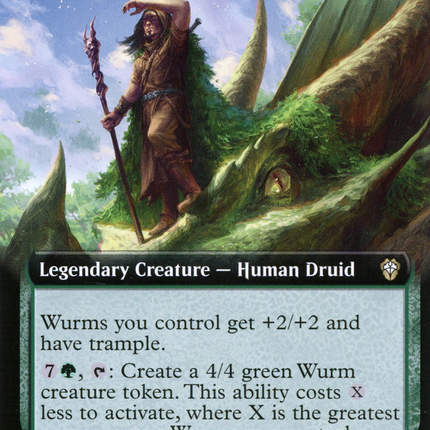 Baru, Wurmspeaker (Extended Art) [Dominaria United Commander]