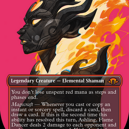 Ashling, Flame Dancer (Borderless) [Modern Horizons 3]