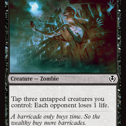 Siege Zombie [Innistrad Remastered] Foil